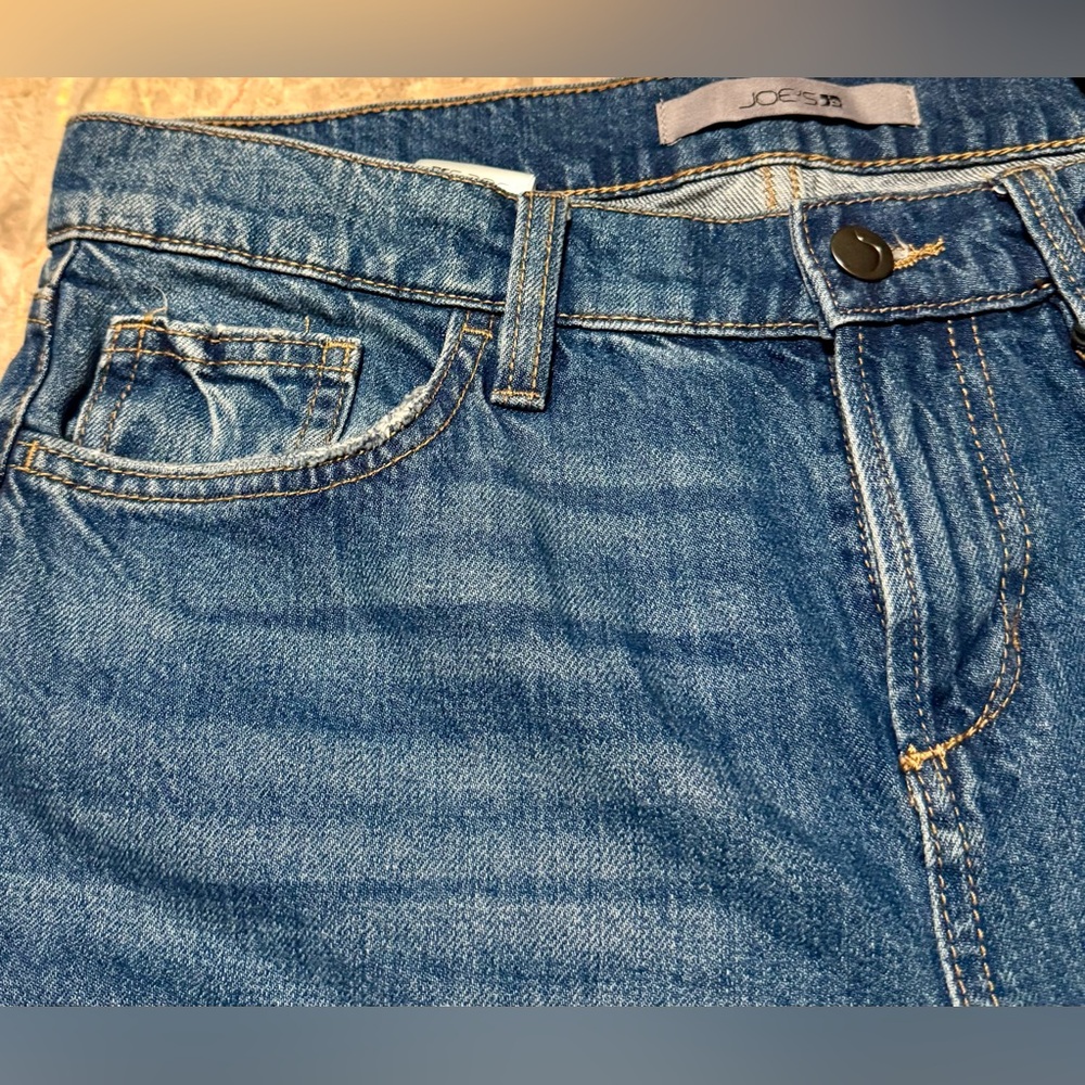Joe's Wide leg Women’s Jeans Low Rise, In Medium Blue . Size 28, NWT - Picture 7 of 15